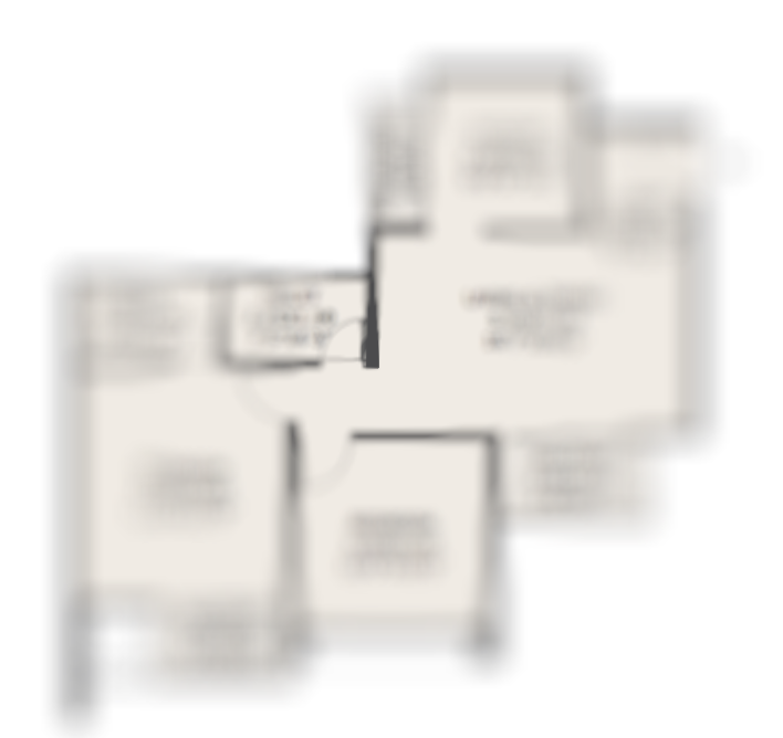 Raheja Kandivali East 2bhk Plan